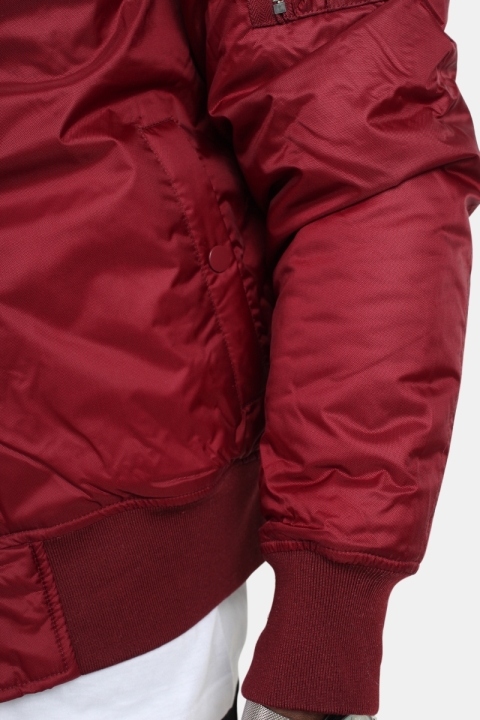 Urban Classics Bomber jacket Burgundy