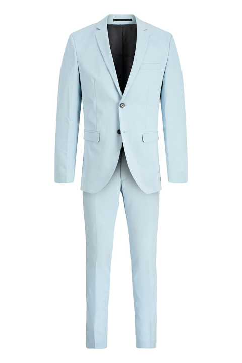 Jack & Jones Premium Franco Slim Fit Suit Chambray Blue