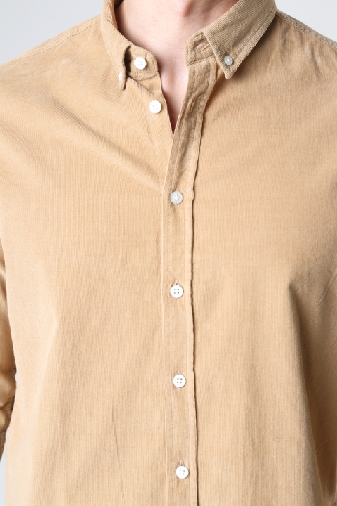 Kronstadt Johan Baby Corduroy shirt Sand