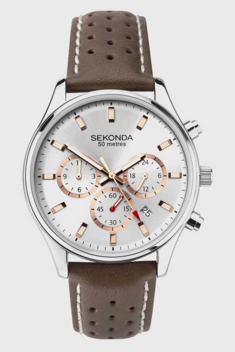 Sekonda 1784 Classic Brown Leather Watch