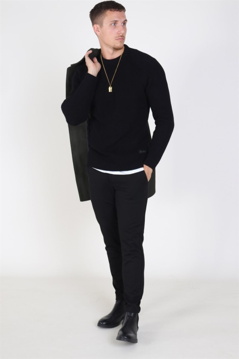 Just Junkies Jakko Knit Black