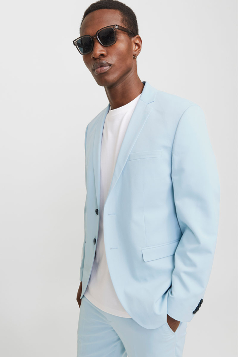 Jack & Jones Premium Franco Slim Fit Suit Chambray Blue