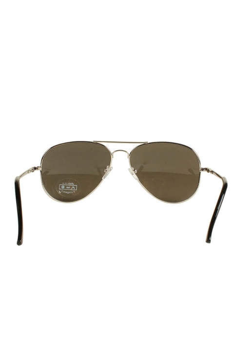 Fashion 1475 Pilot Sunglasses Silver