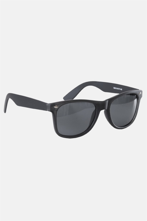 Fashion 1398 WFR Rubber Black Solbrille Grey Linse