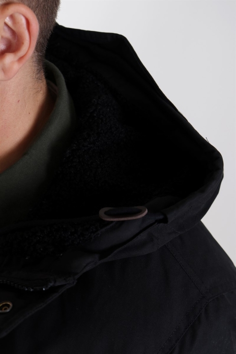 Jack & Jones Wetford Parka Jacket Black