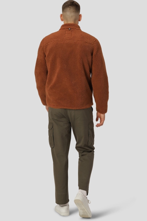 Fat Moose Hugh Fleece Rust Orange