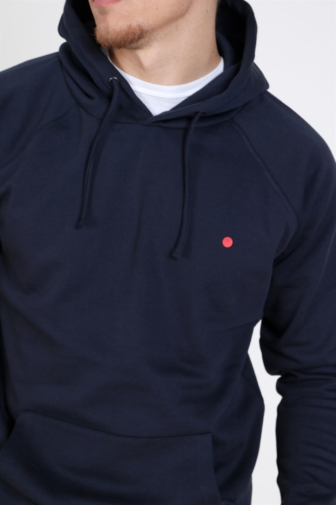 Denim Project Dot Hoodie Navy