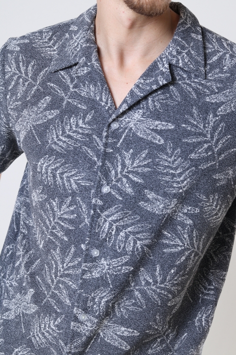 Woodbird Mays suntowel shirt Antra Grey