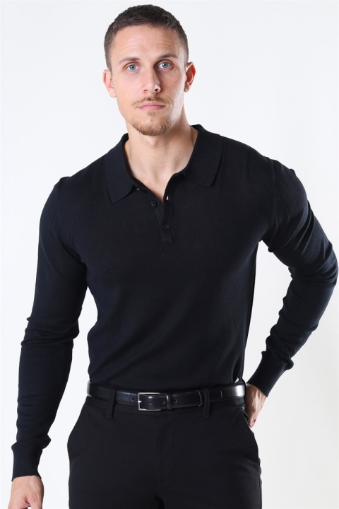 Jeff Acheletta Polo Strik Black