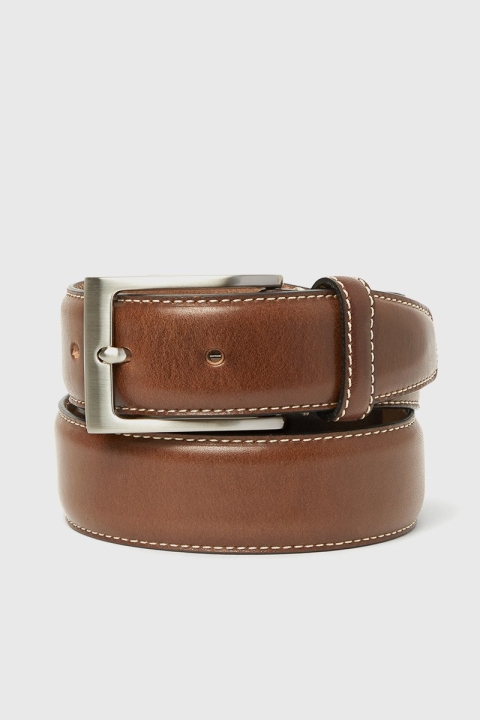 Saddler Odense Belt Light brown