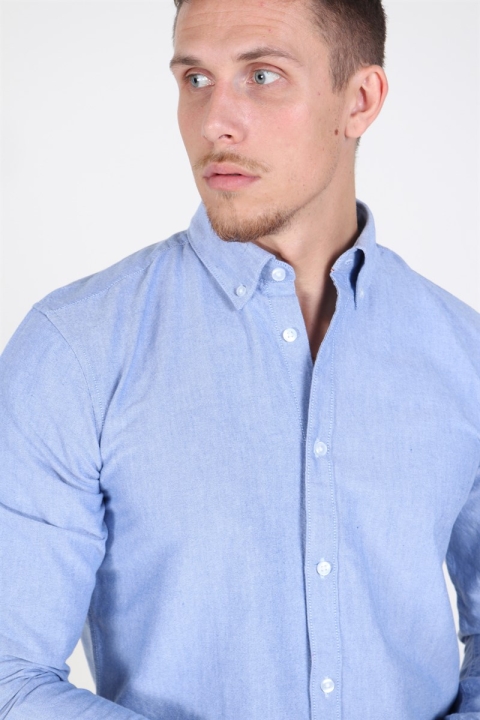 Only & Sons Oliver Organic Oxford Shirt Blue Bell
