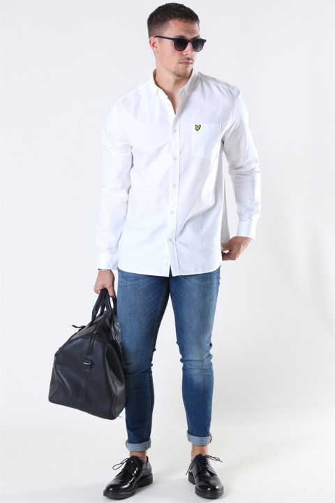 Lyle & Scott Oxford Shirt White