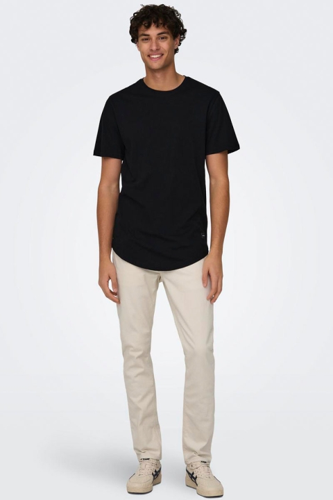 Only & Sons Loom Slim Fit 6530 Ecru