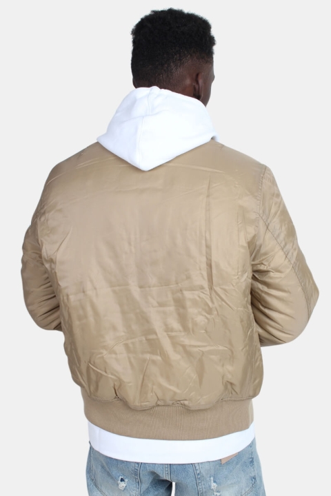 Urban Classics Bomber jacket Beige