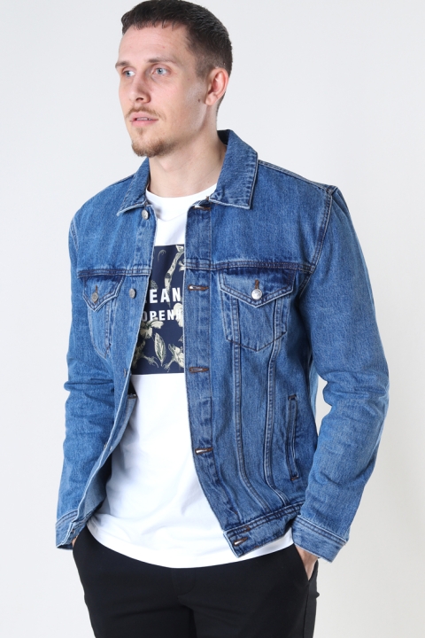 Denim project Organic Denim Jacket 129 LIGHT WASH