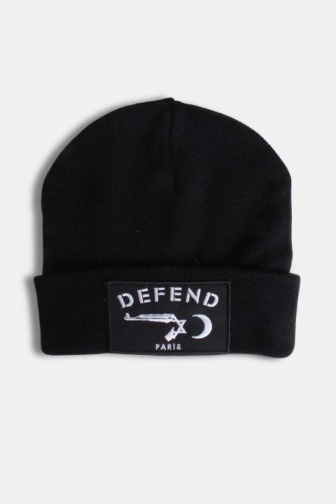 Defend Paris Bony Paxist Beanie Black