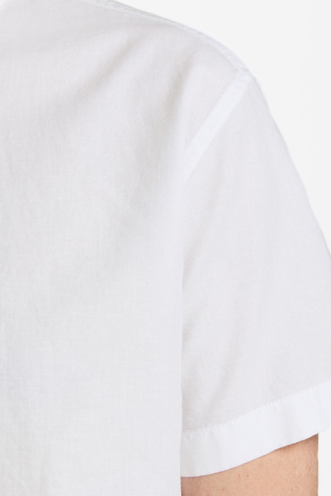 Jack & Jones JJESUMMER SHIRT S/S S22 SN White