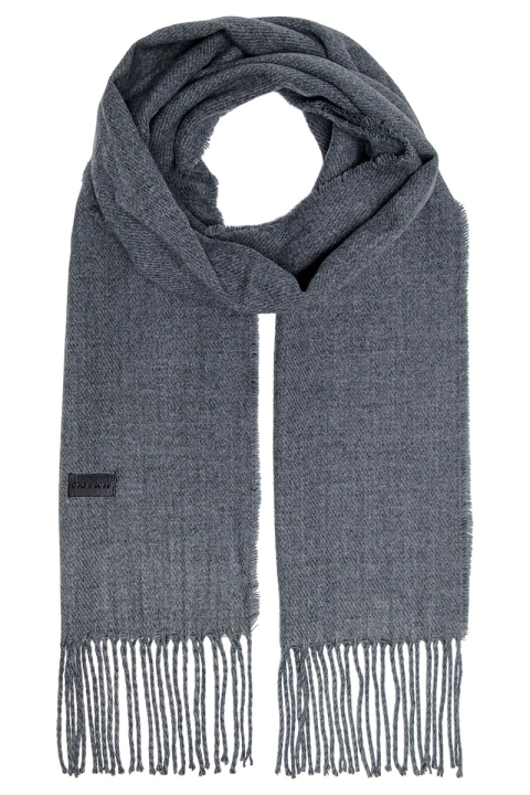 ONLY & SONS Carlo Check Scarf Light Grey Melange