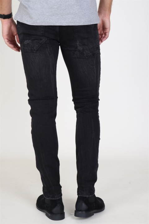 Redefined Rebel Stockholm Destroy Jeans Panther Black