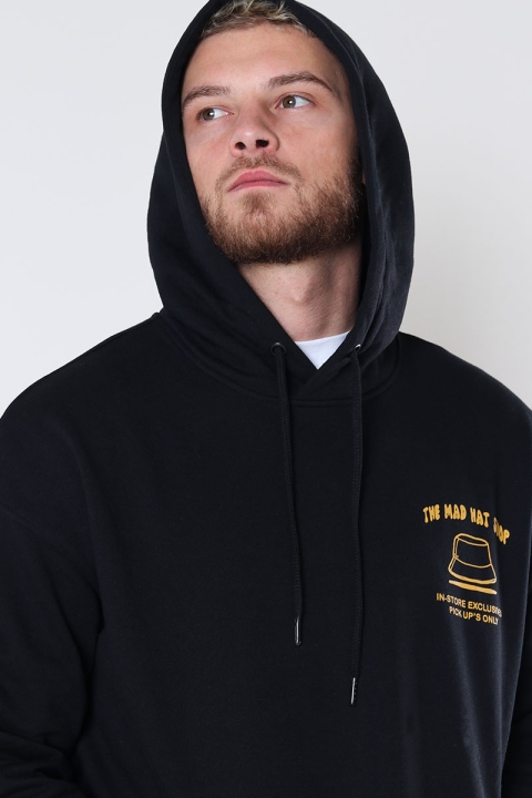 ONLY & SONS ONSFARIS LIFE RLX ELON STR HOODIE SWEAT Black