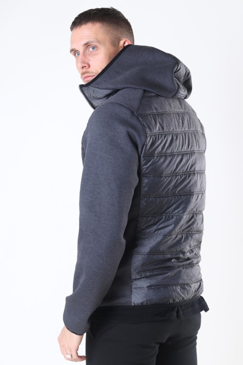 jack & Jones Toby Hybrid Jakke Black