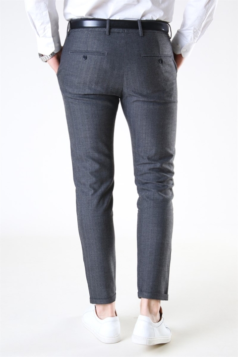 Les Deux Malus Suit Pants Grey Melange