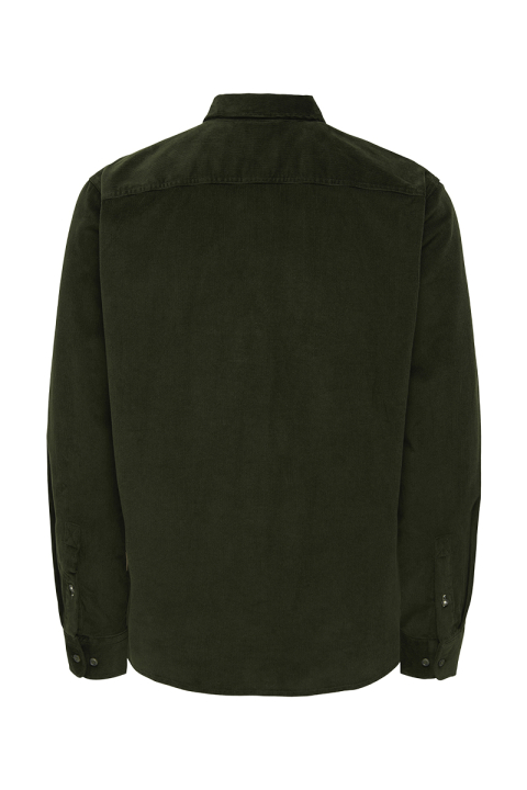 ONLY & SONS Michael Regular Fit Stretch Cord Shirt LS Rosin
