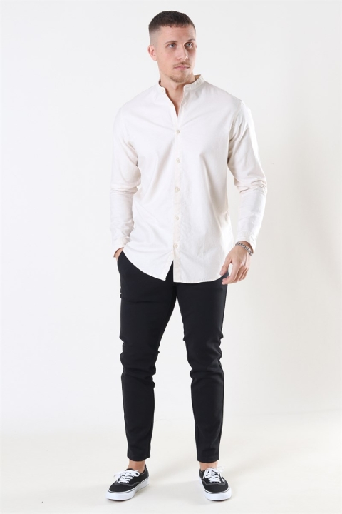 Selected Parker Shirt Bone White