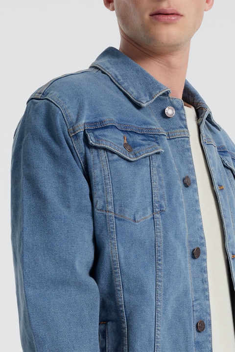 Denim Project Kash Denim Jacket Light Blue