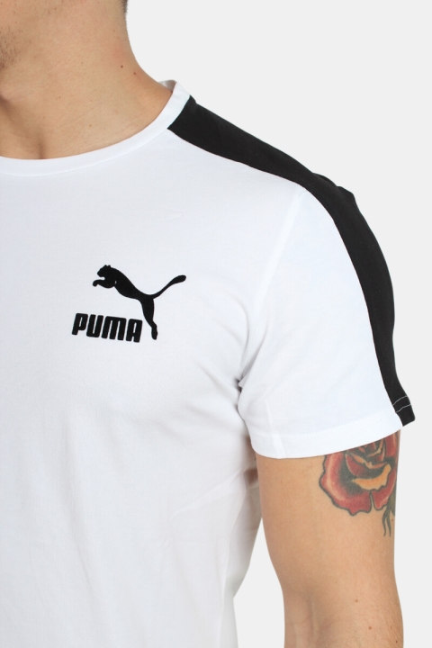 Puma Archive T7 Stripe T-shirt Puma White