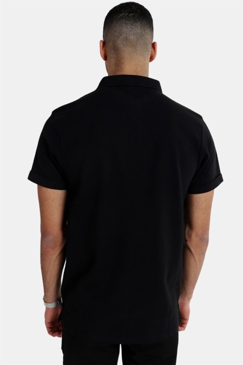Clean Cut Silkeborg Polo T-shirt Black