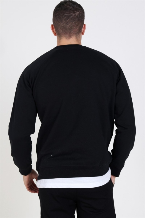 Denim Project Dot Crewneck Sweatshirt Black