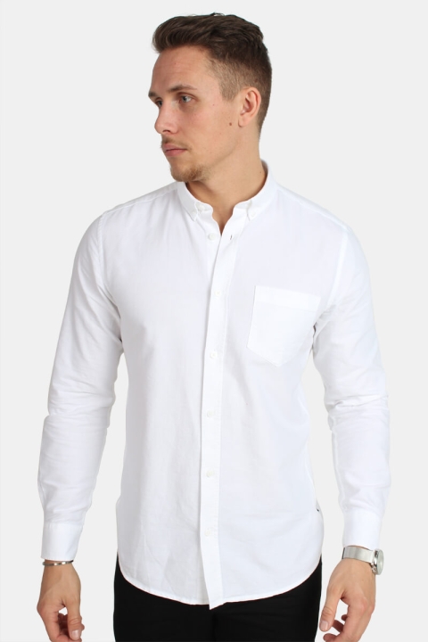 Only & Sons Alvaro LS Shirt White