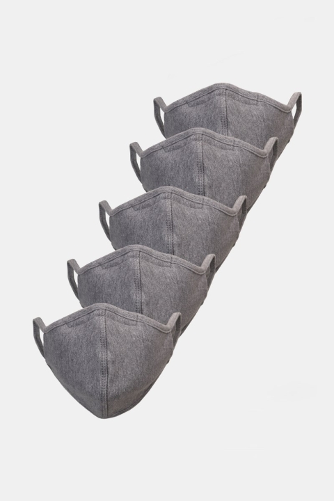 Liebhaveri 5-Pack Mundbind Oxford Grey