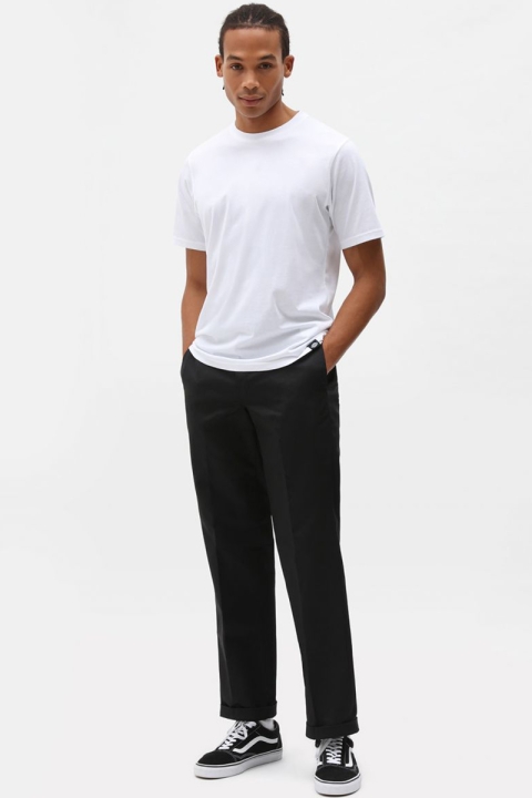 DICKIES ORIGINAL FIT STRAIGHT LEG WORK PANT  BLACK