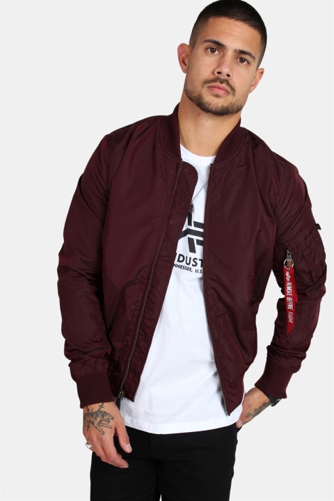 Alpha Industries MA-1 TT Jacket Dark Maroon