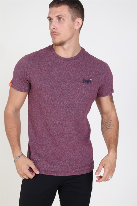 Superdry Vintage Embroidery T-shirt Creek Red