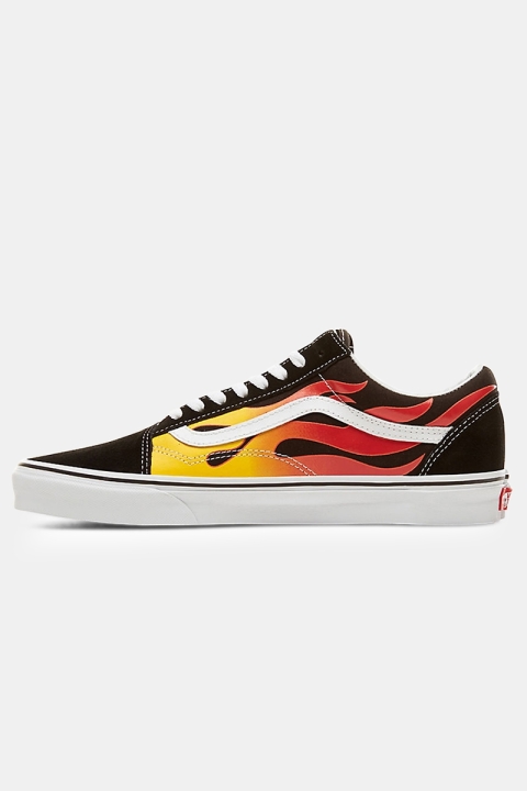 Vans Old Shoeol Sneakers Flame Black/Black/Tr Wht