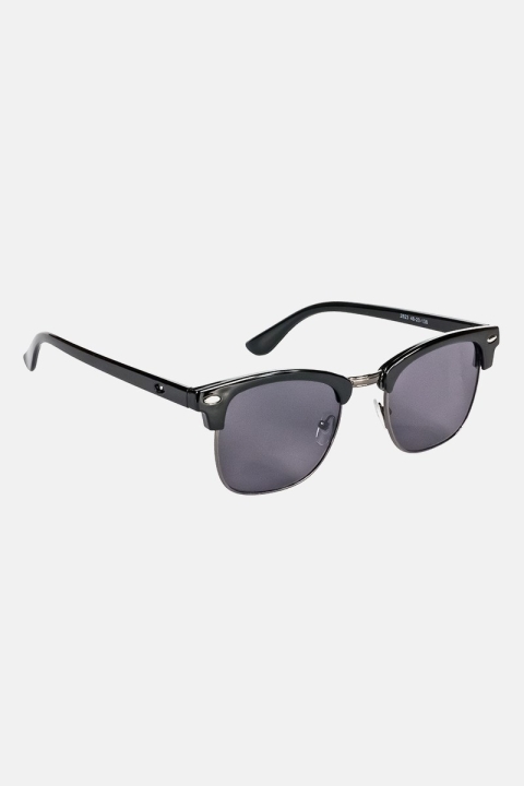 Fashion Clubmaster 2523 Solbriller Black/sølv