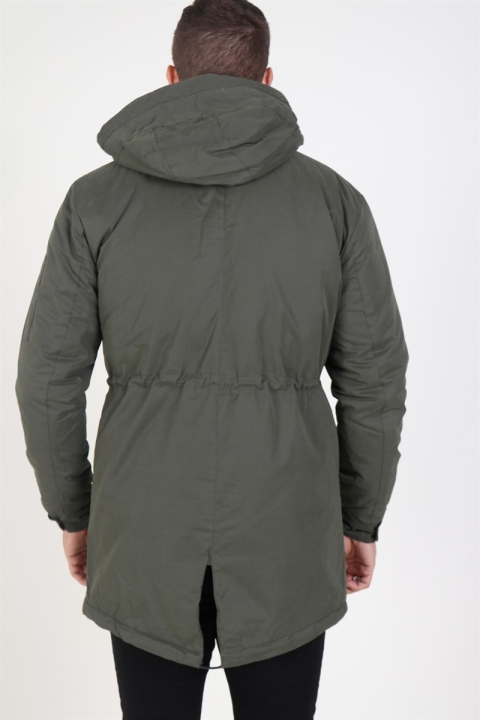 Only & Sons Klaus Parka Jacket Forest Night