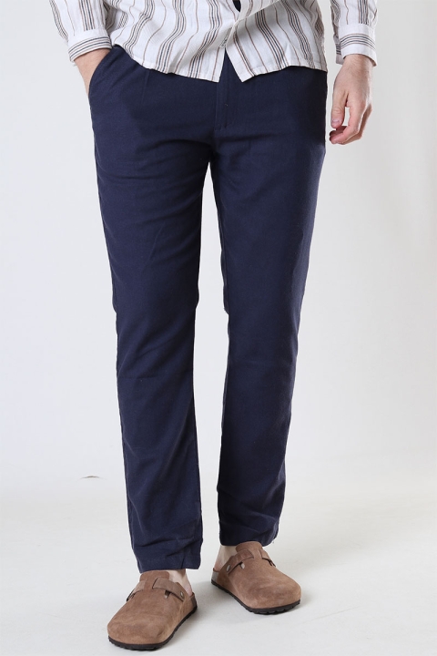 Kronstadt Chill Linen pants Navy