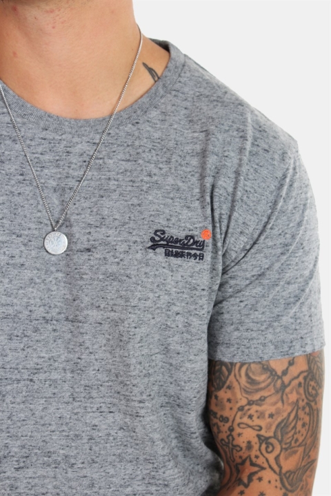 Superdry Orange Label Vintage Emb S/S T-shirt Flint Steel Grit