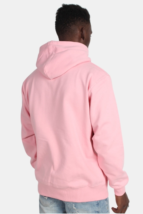 Basic Brand Hooded Sweatshirts Light Red