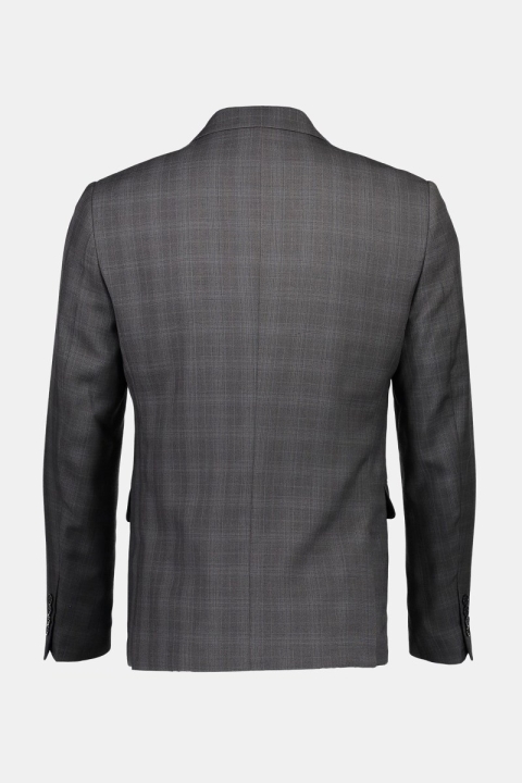 Lindbergh Checked Men's Jacketsæt Check Grey