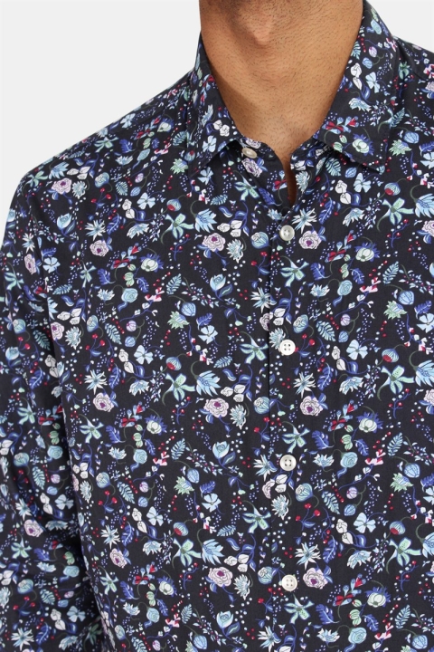 Lindberg Flower Shirt Blue