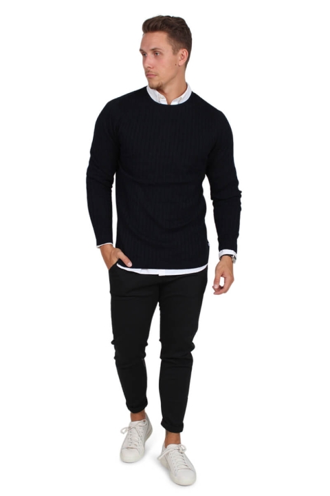 Kronstadt Cable Knit Navy