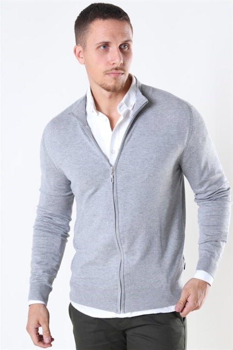 Jeff Chris Zip Strik Light Grey Mix