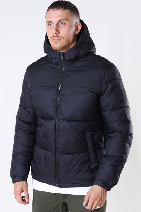 Jack & Jones Drew Puffer Jakke Black