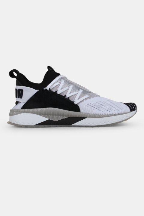 Puma TSUGI Jun Cubism Sneakers White-Black-Gray-Violet