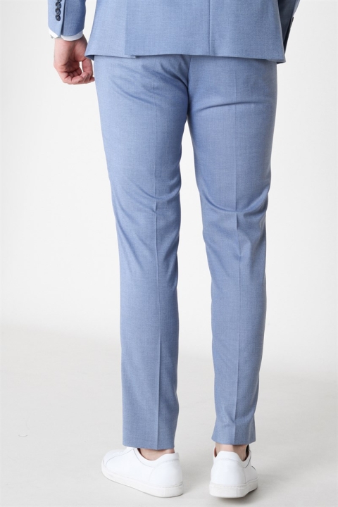 Selected Slim MyloLogan Pants Light Blue
